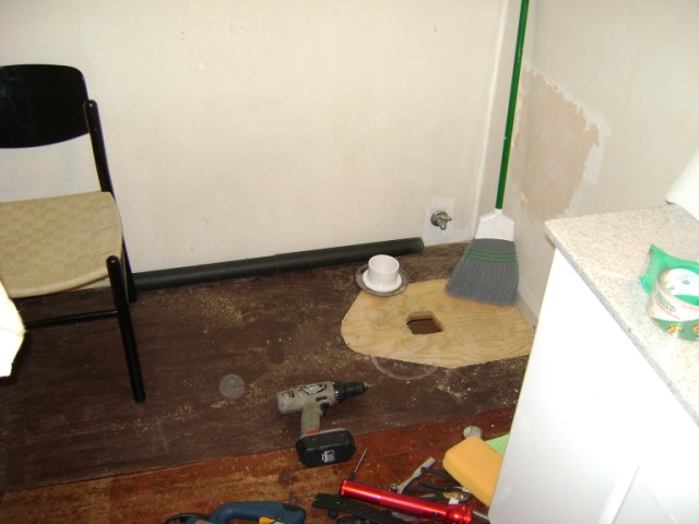 toilet hole