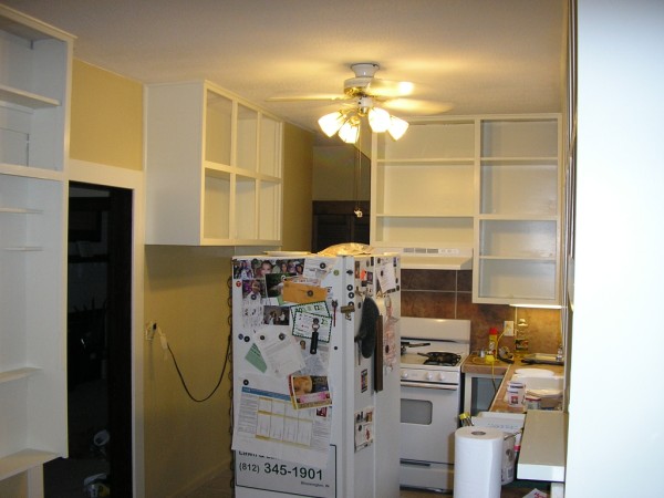 west facing kitchen