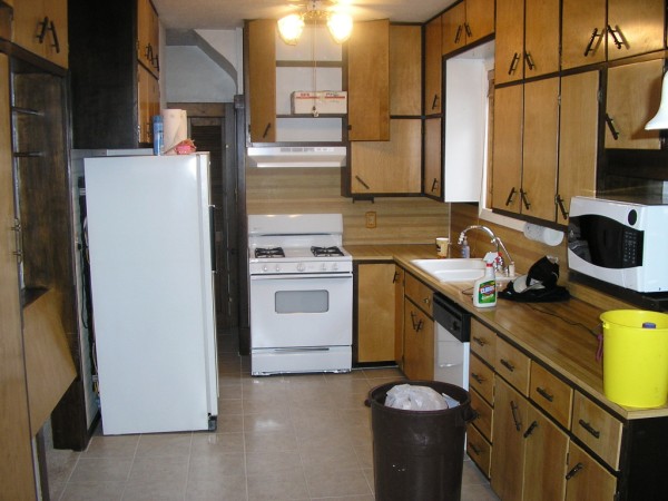 kitchen before